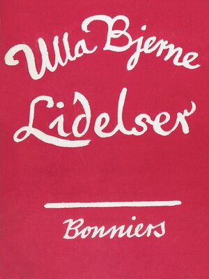 cover image of Lidelser